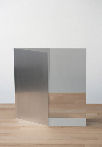 Free Standing Object - Aluminium and Acrylic - John Mitchell